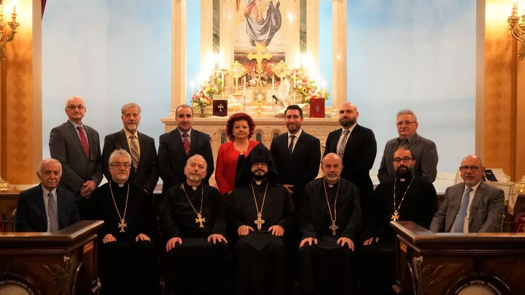 St. Mary's Armenian Apostolic Church Glendale, California. Pastors and Board of Trustees.